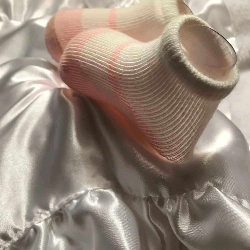 Newborn Baby Girl Sock Booties